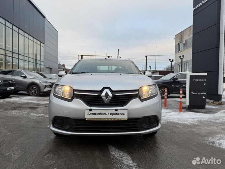 Renault Logan 1.6 МТ, 2016, 35 000 км