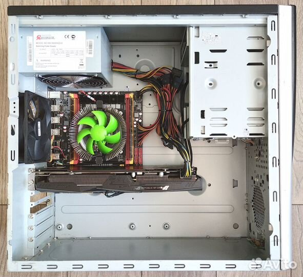 Игровой Xeon E5-2650 V2 / 32gb / 256gb / RX 488