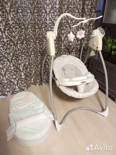 Детские качели и кокон