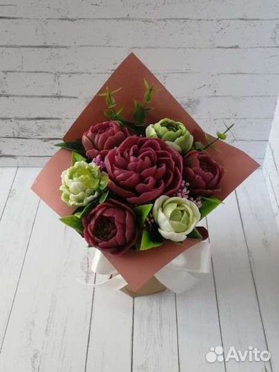 Букет из мыла