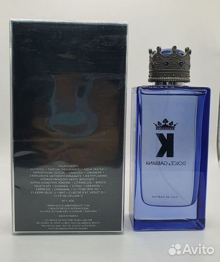 Парфюмерная вода Dolce&Gabbana K (King) 100 мл ОАЭ