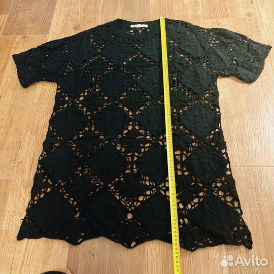 Платье zara M из кружева