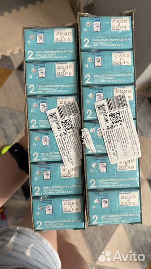 Агуша смесь кисломолочная детская 2