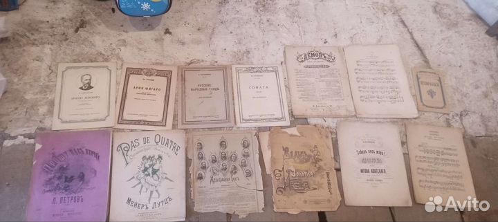 Ноты 18 века