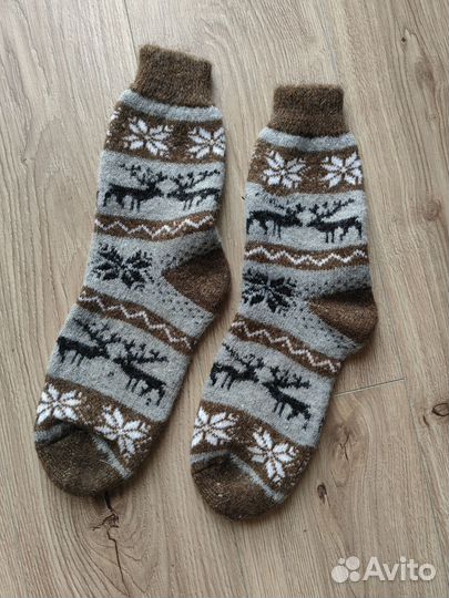 Шерстяные носки мужские 42-44