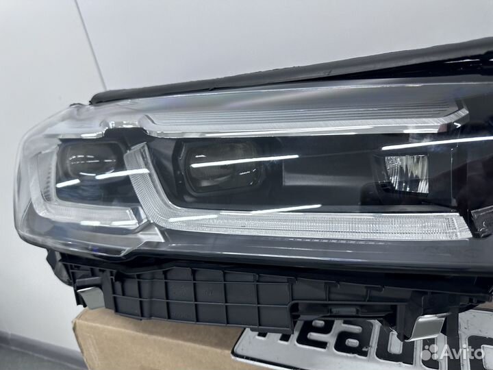 Фары BMW с блоками лед lci рестайлинг