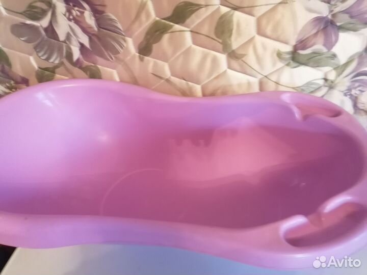 Ванночка для купания новорождённого +гамак и горка