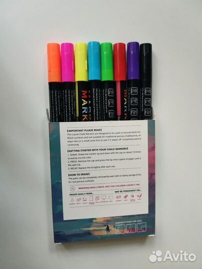 Набор меловых маркеров