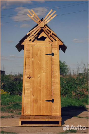 Дачный туалет деревянный дзх 764