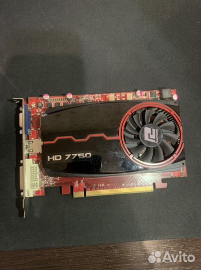 Видеокарта HD 7750