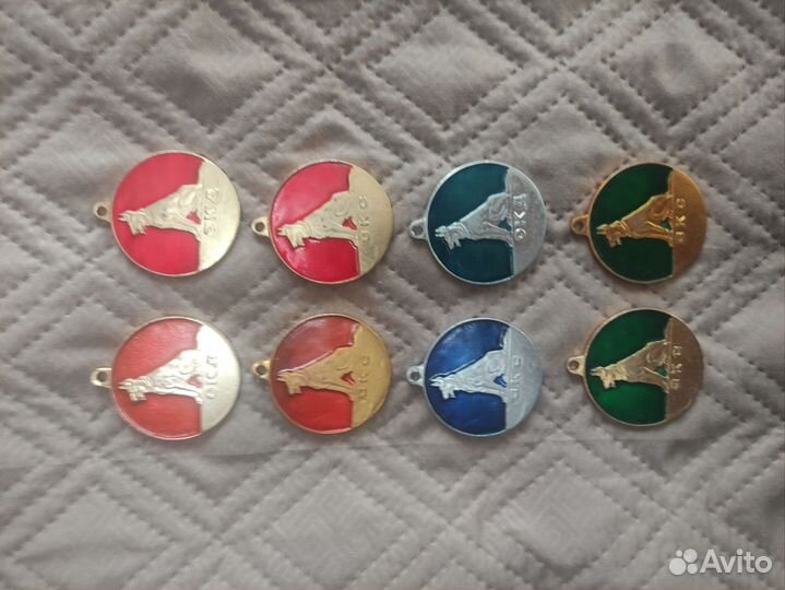 Жетоны служебного собаководства СССР