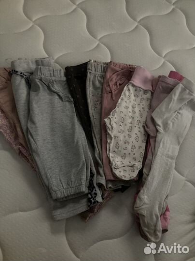 3 пакета вещей на девочку 0-18 месяцев