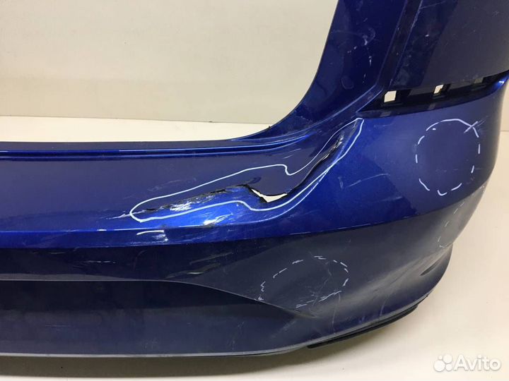 Бампер задний, Volkswagen Polo 2020