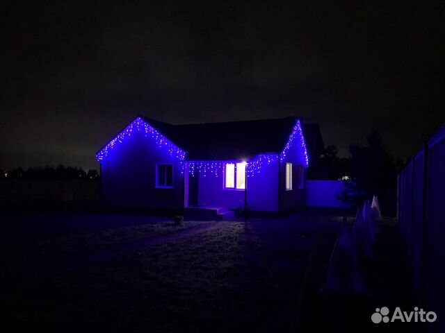 Гирлянда уличная бахрома