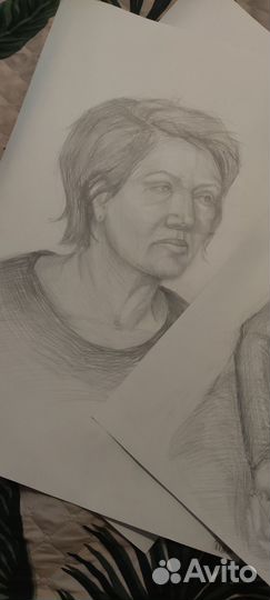 Академический рисунок А2 карандаш