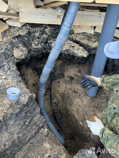 Монтаж водопровода и канализации