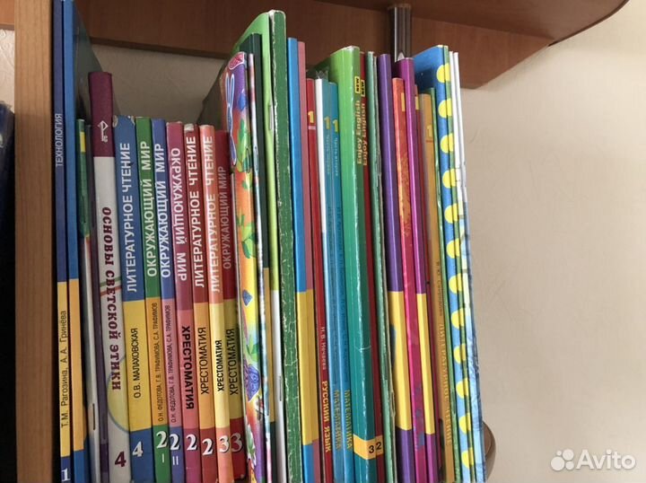 Учебники 2-4 класс