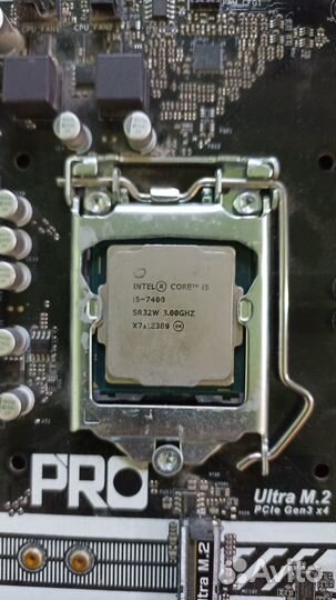 Материнская плата с процессором i5