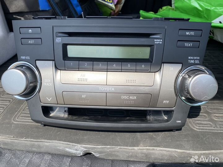 Магнитола тойота Хайлендер