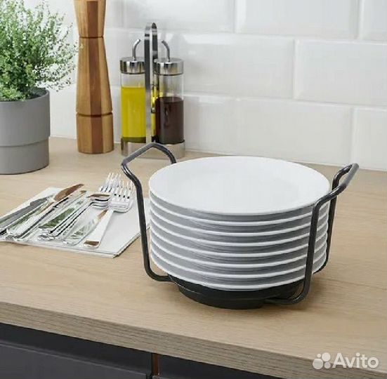 Подставка держатель для тарелок IKEA Uppdatera