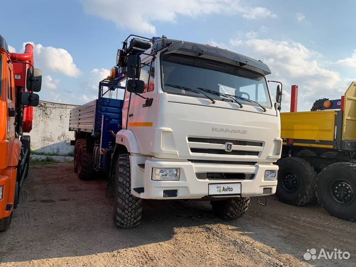 КамАЗ 43118 с КМУ, 2023