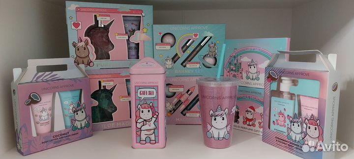 Dolce milk, MEA, unicorns, just hair, soda