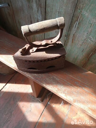 Утюг на углях,раритет