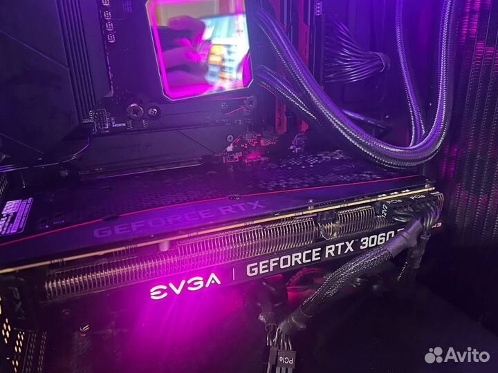 Видеокарта rtx 3060ti evga ftw3 ultra