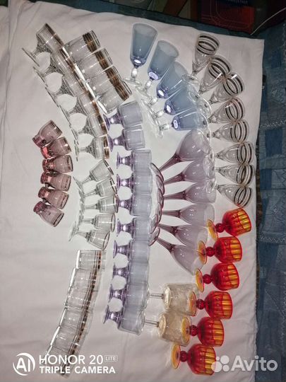 Фужеры, рюмочки, стопки СССР