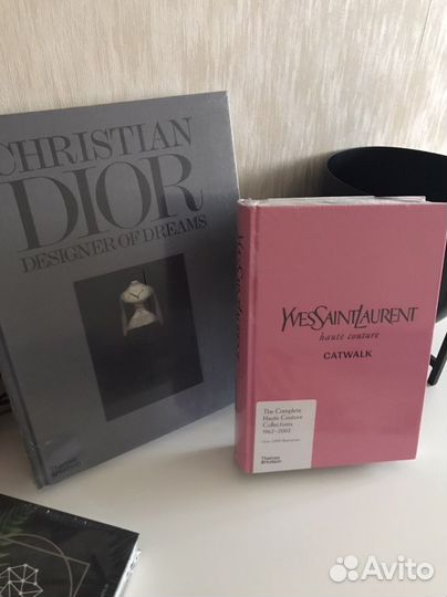 Новые книги christian dior, Yves saint laurent