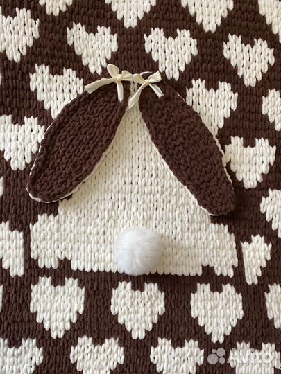 Плед детский плюшевый