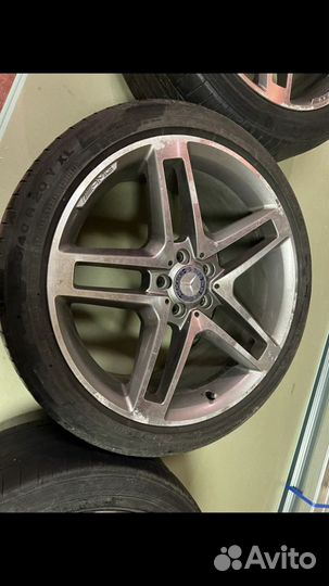Диски на mercedes GLK с резиной