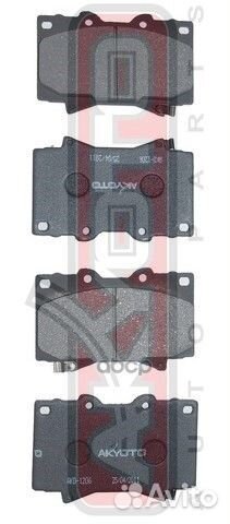 Колодки тормозные AKD1206 akyoto