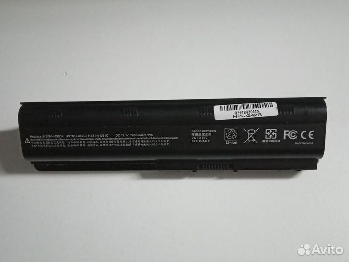 Аккумулятор для ноутбука HP