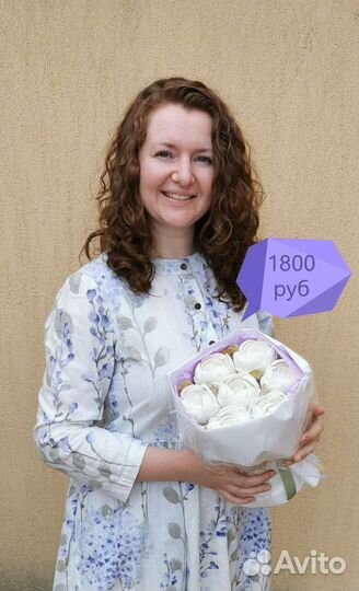 Букет из зефира на 1 сентября