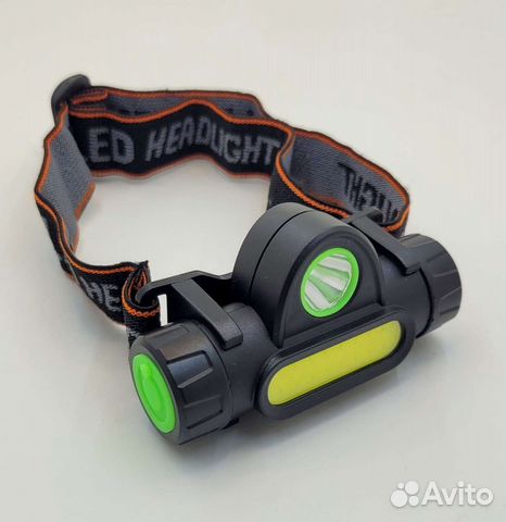 Налобный фонарь Огонь со встроенным акк-ром ht669