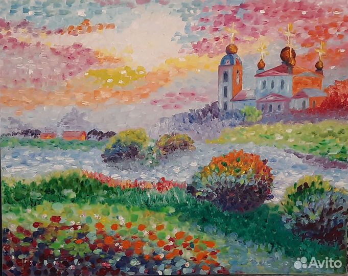 Картина маслом на холсте