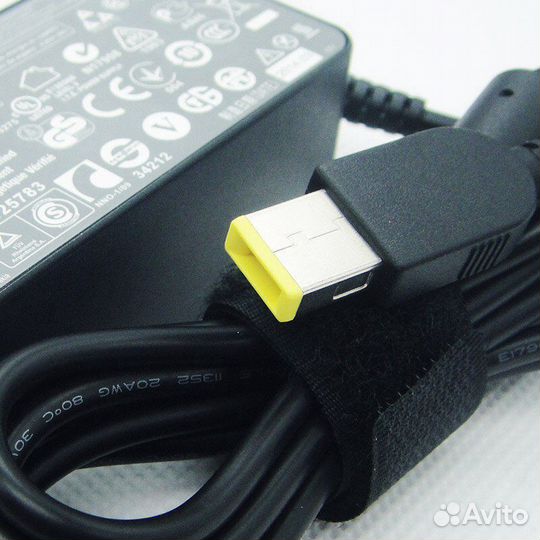 Адаптер для Lenova Yoga 13, B50-30, G50: 20V 3.25A