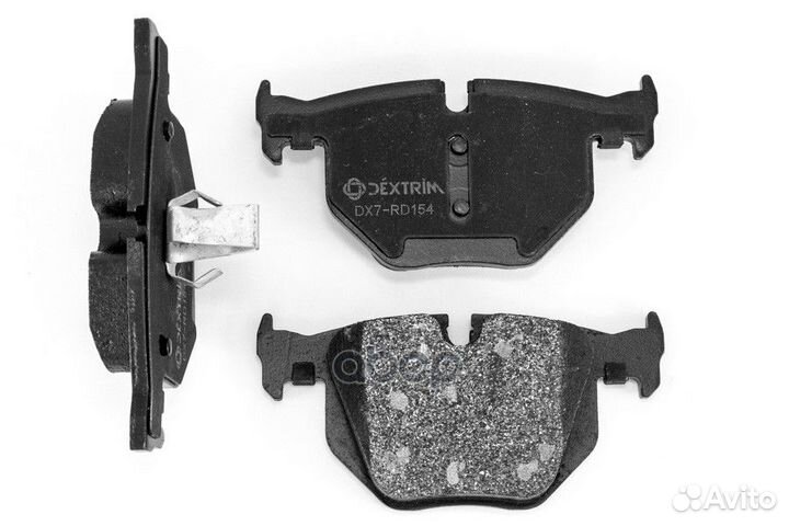 Колодки тормозные DX7RD154 Dextrim