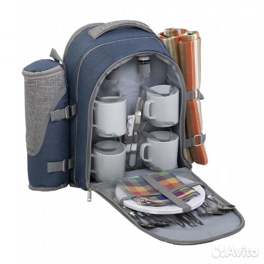 Набор для пикника на 4 персоны HS-904 (4) Helios