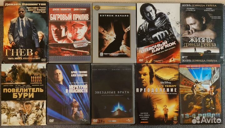 DVD Фильмы 61 шт