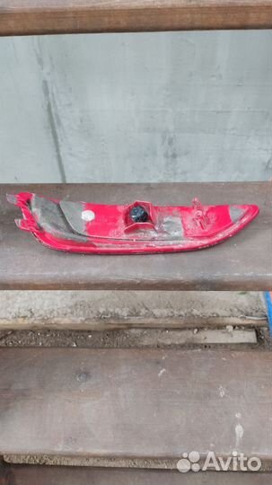 Катафот заднего бампера Hyundai Solaris х/б