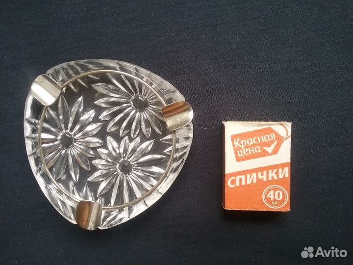Пепельницы хрусталь СССР 60-х г.г