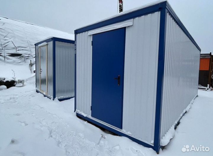 Вагончик для проживания зимой с НДС