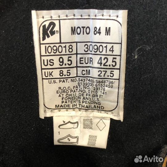 Роликовые коньки K2 moto M