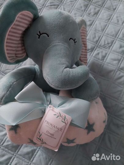 Игрушка с пледом