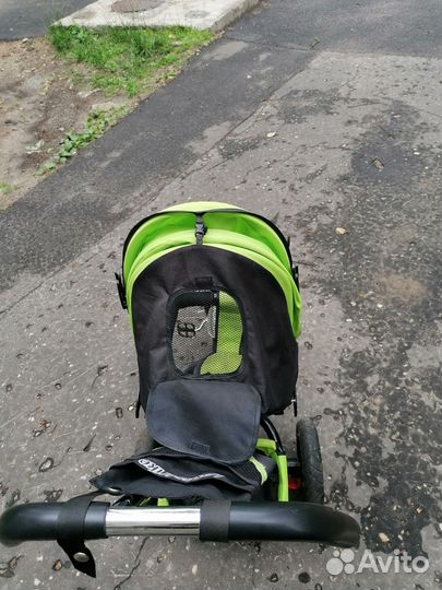 Велосипед коляска с ручкой