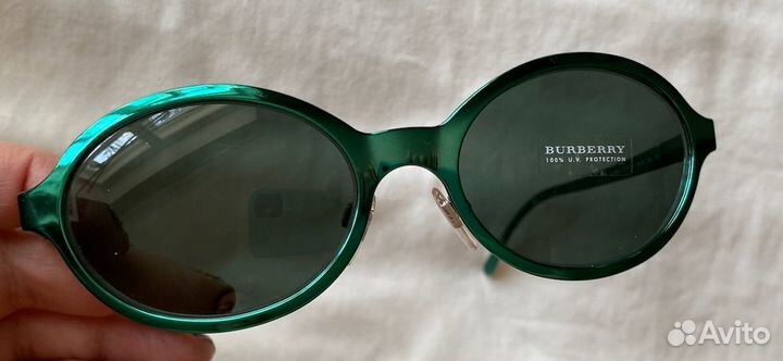 Яркие солнечные очки Burberry унисекс оригинал