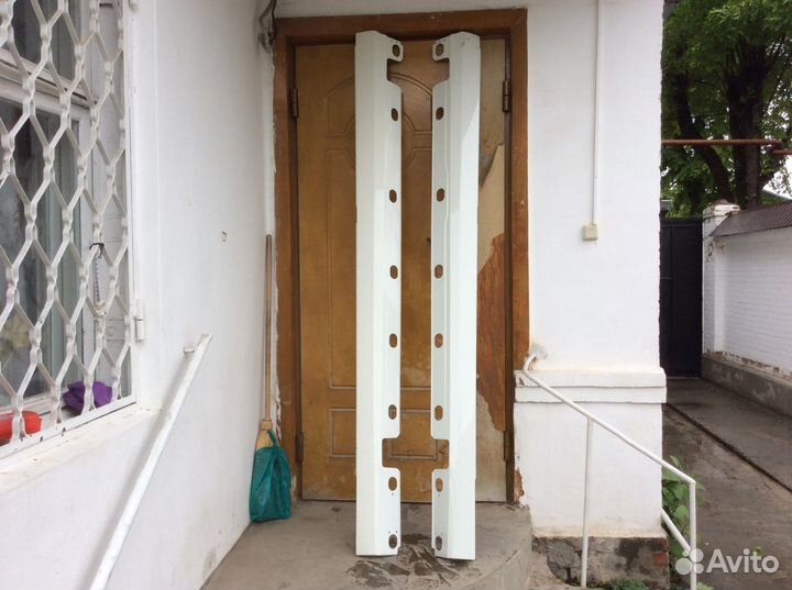 Накладки коробов пороги мерседес S-221 L+ R новые