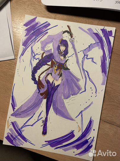 Рисунки на заказ аниме